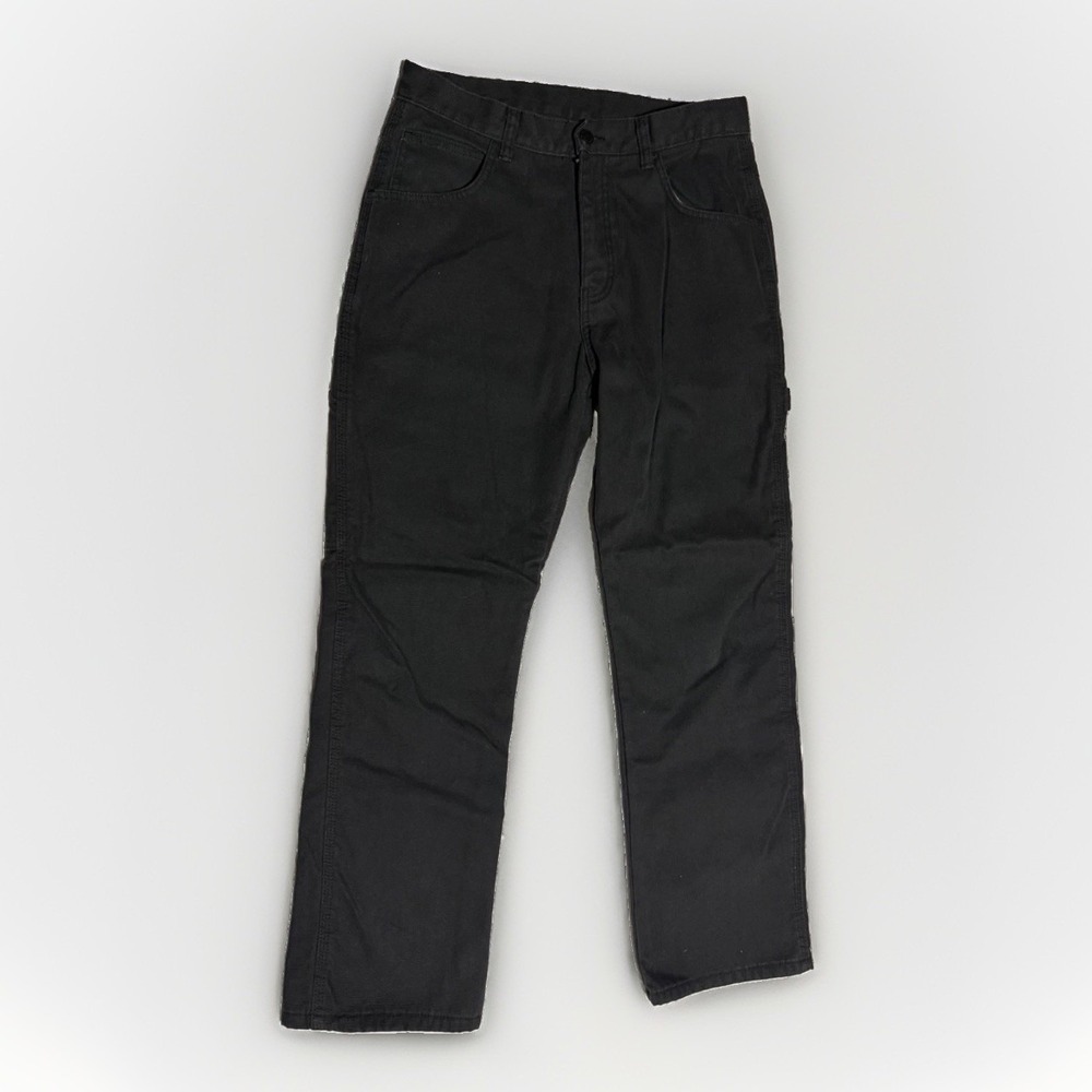 Dickies Fleece Lined Carpenter Pants Mens 30x30 Black Work Pants